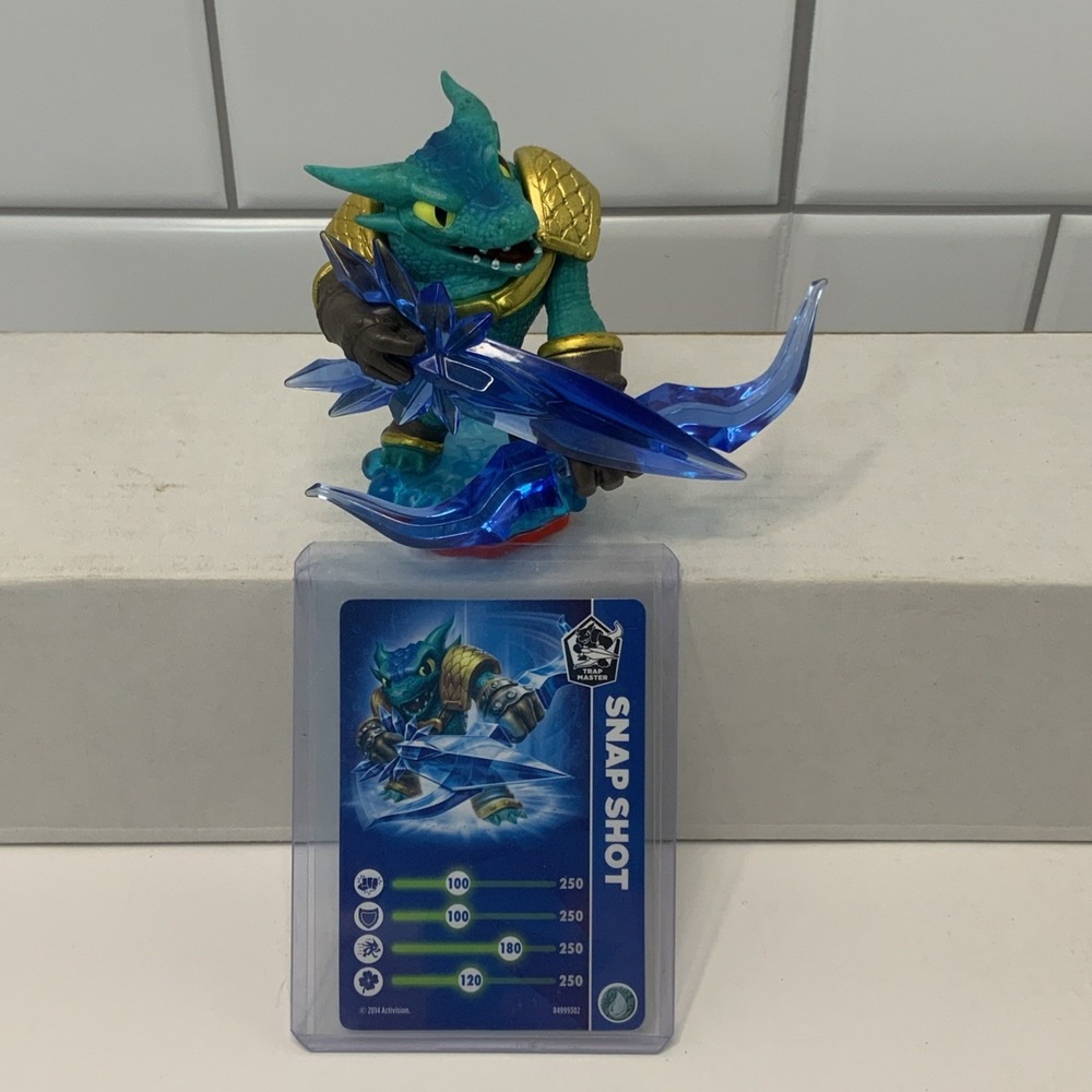 Skylanders Trap Team Snap Shot Trap Master Figure with Character Card 84999888‎
